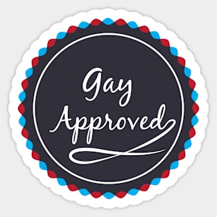 Gay Approved Sticker